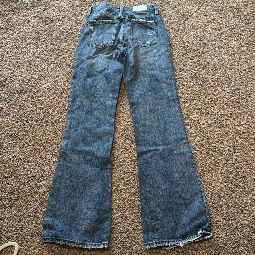 Pistola Stevie High Rise Relaxed Flare in Pulse - Picture 3 of 9